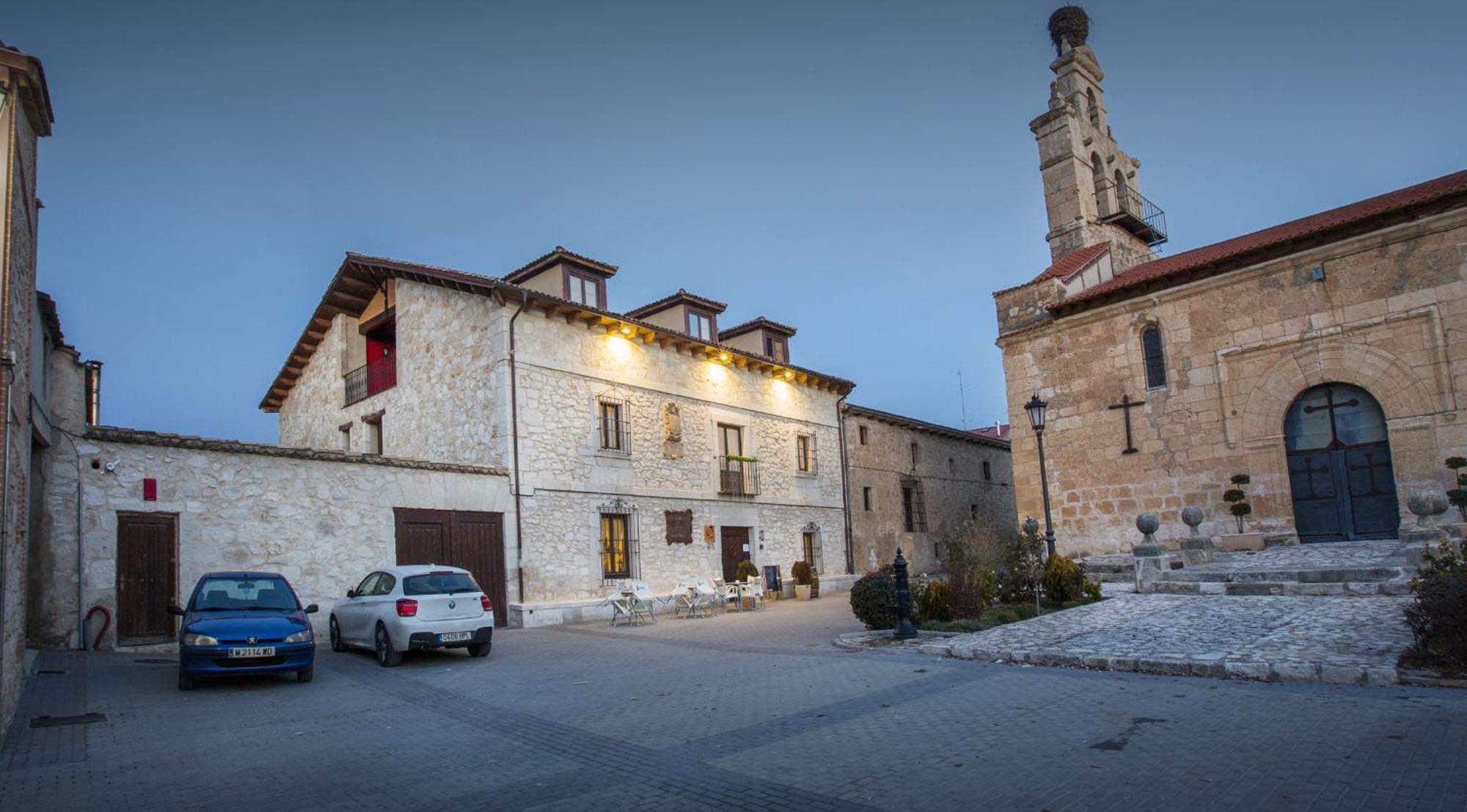 Hotel Rural Restaurante Las Baronas Santa Cruz de la Salceda 외부 사진
